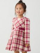 Mayoral Plaid Dress - Raspberry image