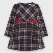 Mayoral Plaid Dress - Navy image