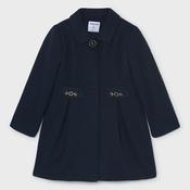 Mayoral Pleated Coat - Navy image