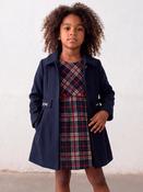 Mayoral Pleated Coat - Navy image