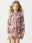 Mayoral Pleated Dress - Pink image