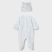 Mayoral Printed Babygrow &amp; Hat image