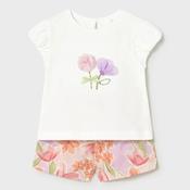 Mayoral Printed Shorts Set - Blossom image