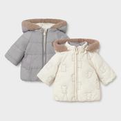 Mayoral Reversible Coat - Grey image