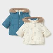 Mayoral Reversible Coat - Blue image