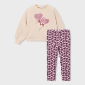 Mayoral Sequin Heart Leggings Set image