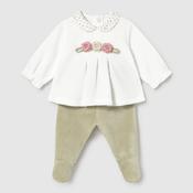 Mayoral Velour Leg Warmer Set - Bayleaf