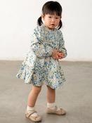 Mayoral Velvet Dress - Green