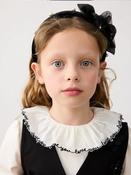Mayoral Velvet Headband - Black image