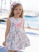 Miranda Floral Print Dress - White
