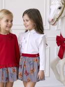 Miranda Teddy Bear Skirt Set image