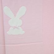 Pex Bunny Blanket - Pink image