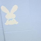 Pex Bunny Blanket - Blue image