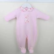 Pex Floral Bunny Babygrow image