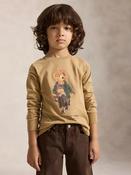 Ralph Lauren L/S Polo Bear T-Shirt - Brown