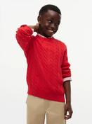 Tommy Hilfiger Cable Knit Sweater - Red image