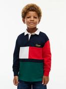 Tommy Hilfiger Colourblock Rugby Shirt - Navy image
