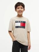Tommy Hilfiger Heritage Flag T-Shirt - Beige