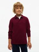Tommy Hilfiger L/S Polo Shirt - Burgundy image