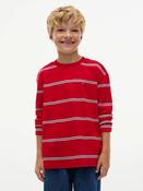 Tommy Hilfiger L/S Striped T-Shirt - Red image