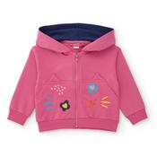 Tuc Tuc Zip Up Hoodie - Pink