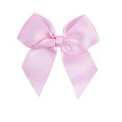 Condor Ribbon Bow Clip - Baby Pink