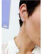 Sterling Silver 'Lend an Ear' 3 Star Climber Earring image