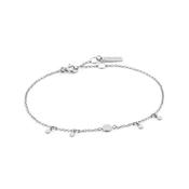 Ania Haie Silver geometry drop Discs Bracelet image