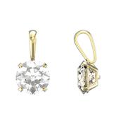 Birthstone Pendant Gold image