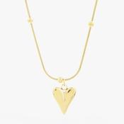 SJSB1557 heart pendant with beads necklace image