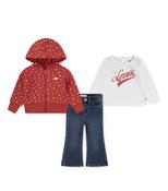 Levis Floral Hoodie, Jeans &amp;amp; Long sleeve top image