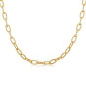 Golden Apology Link Chain Necklace image