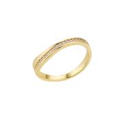 Illumination Curved Pavé Ring image