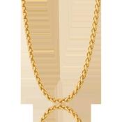 Sweet Echo Woven Chain Necklace image