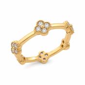 Blossom Eternity Cubic Zirconia Eternity Ring image