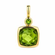 Lush Garden Green Quartz Pendant image