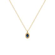 Nostalgia Pendant Sapphire Blue CZ image