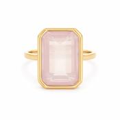 Lagoon Rose Quartz Ring image