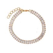 Pure Soul Baguette CZ Tennis Bracelet image