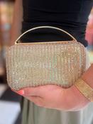 Selina Gold Clutch Bag image
