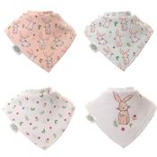 Ziggle Bandana Bib Set - Bunnies image