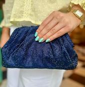 Rita Navy Clutch Bag image