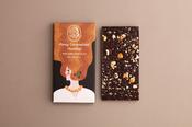 Hazel Mountain Chocolate - Honey Caramelised Hazelnut Dark Chocolate Bar