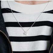 Shining Star Necklace, Silver image