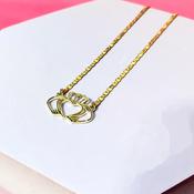 Don’t Kill MyVibe Have My Heart Claddagh Necklace Gold image