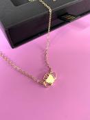Don’t Kill My Vibe Heart Strong Beag Claddagh Necklace (Gold) image