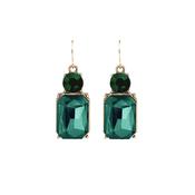 Angie Earring Emerald Green image