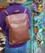 Milano Backpack Chestnut Brown image