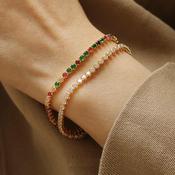 Rainbow Crystal Bracelet image