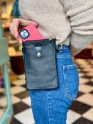 Rimini Leather Crossbody, Black image